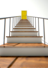 Stairway To Yellow Door