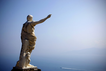 Statue on Capri