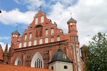 Fototapeta premium Bernardine Church,Vilnius