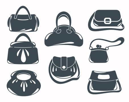 woman accessories, bags and purse