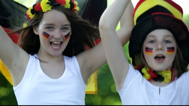 german soccer fan