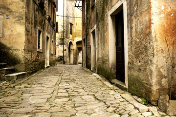 Obraz premium Old village
