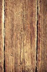 Vintage stained wooden wall