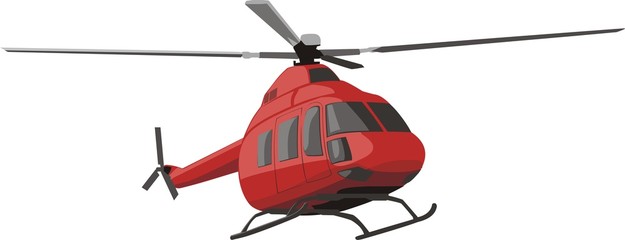 red helicopter