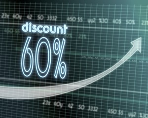  symbol on stock market graph