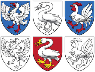 Coat of arm - birds