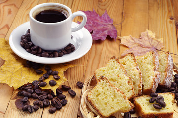 Coffee and cupcake