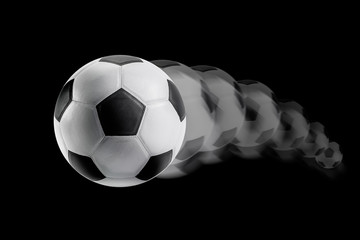 Motion of soccer ball