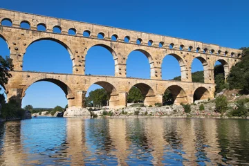 Foto op Plexiglas Pont du Gard Pont du Gard