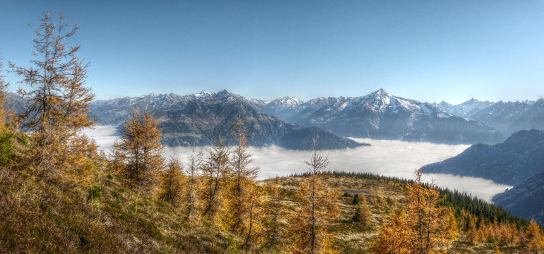 Herbstpanorama in HDR