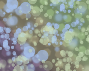 Blurred bokeh abstract background