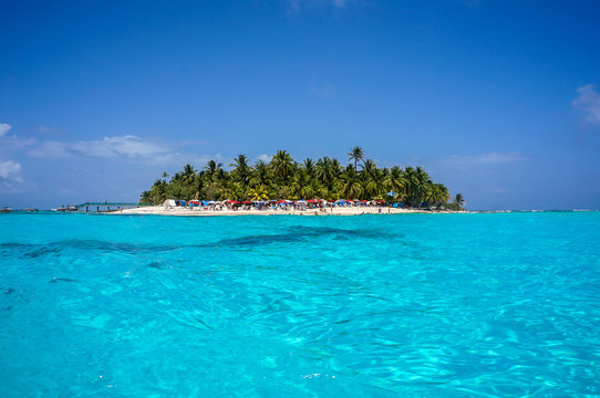 Island in Caribbean