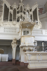 Innenaufnahme der Ludwigkirche Saarbrücken