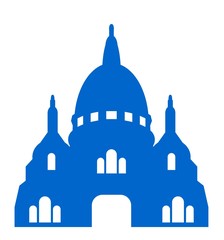 Basilique du Sacré-Cœur bleu
