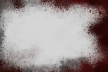Bloody Wall Scene