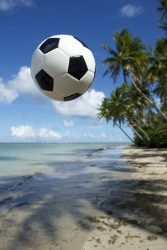 Soccer Ball Football Brazilian Beach