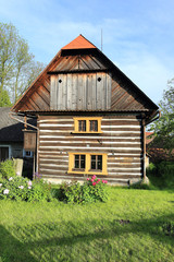 Obraz premium Wood Building in in Bohemian Paradise, Czech Republic