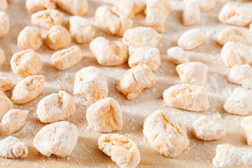 Pumpkin Gnocchi In Flour