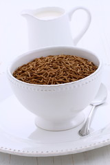 vintage bran cereal breakfast