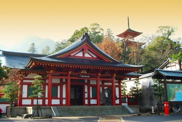 The image of building