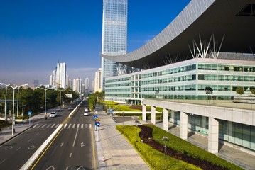 The image of city in China,Asia