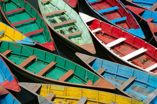 Colorful Boats