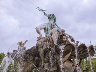 Neptunbrunnen fountain in Berlin