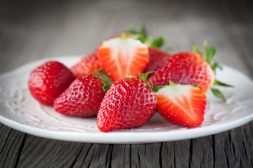 Fresh strawberries