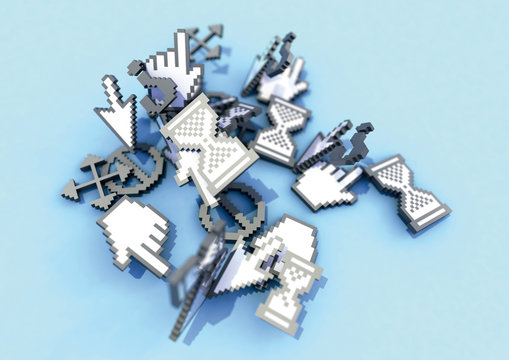 Cursor fallen auf den Boden