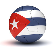 Obraz premium Cuban Football