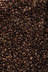 Coffee beans can be used as a background