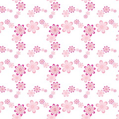 Seamless Floral Patterns Background