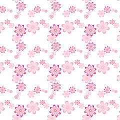 Seamless Floral Patterns Background