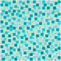 Seamless colorful square tiles pattern
