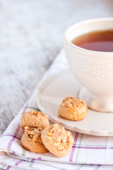 tea and cookies