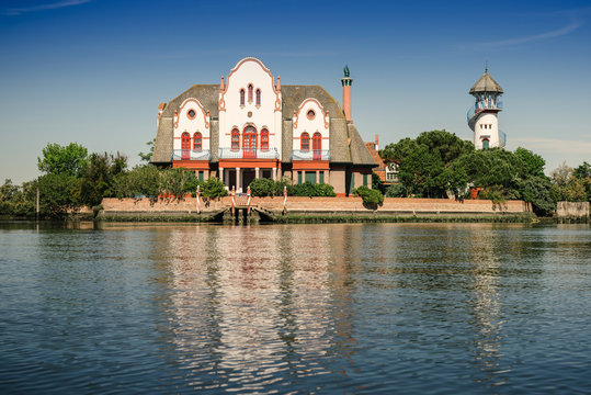 Casone di valle Zappa - laguna di Venezia