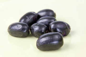 Closeup Jambolan plum