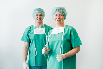 Surgeon at work