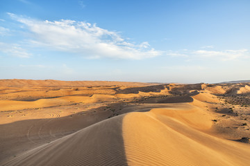 Fototapeta na wymiar Pustynia Wahiba Oman
