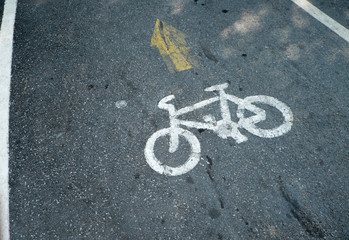 Obraz premium Bicycle way