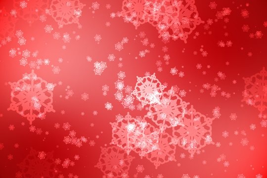 Digitally generated delicate snowflake design