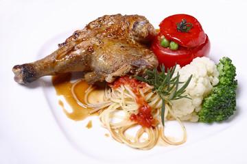 The image of delicious dine in Asia