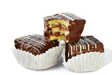 Mini chocolate cakes
