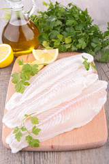 raw fish on board