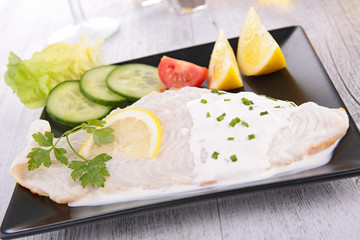 fish and cream