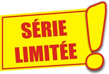 étiquette série limitée