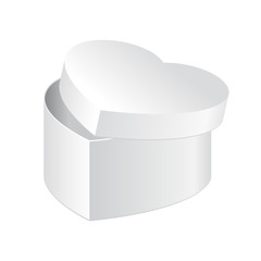 Valentine's Day Gift Candy Box With Lid Like Heart