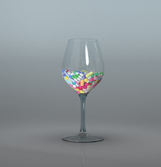 cocktail of pills