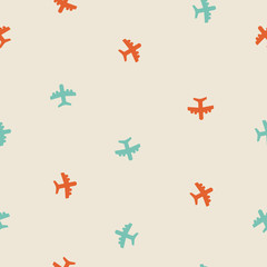 seamless background: plane