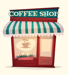 Coffee background. Vector image